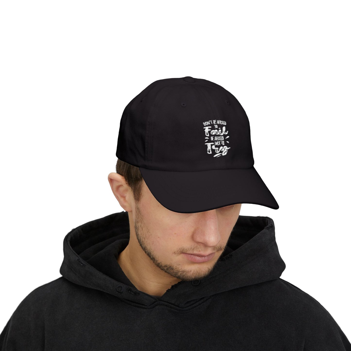 Classic Dad Cap with Inspirational Quote