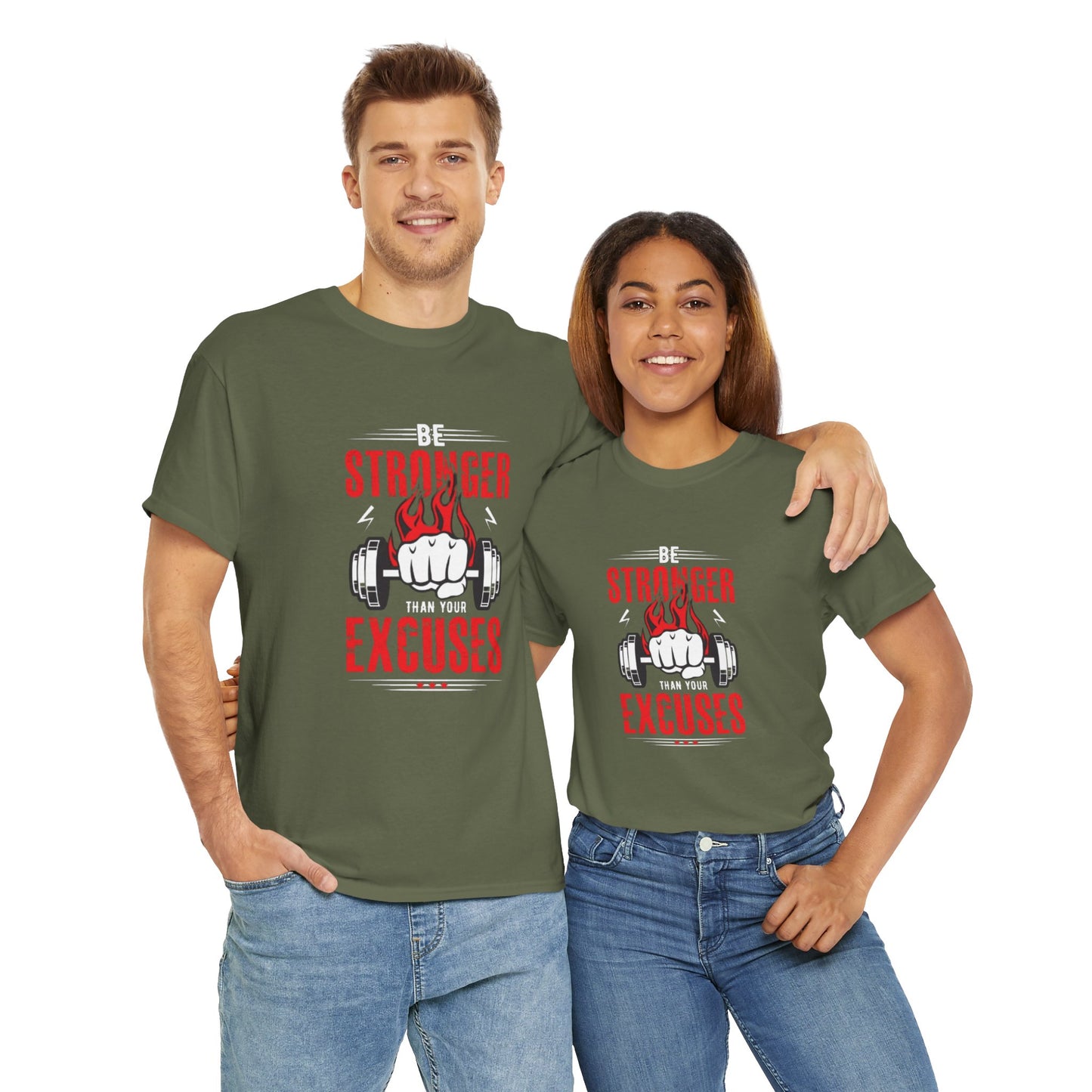 Be Stronger Than Your Excuses Unisex Tee