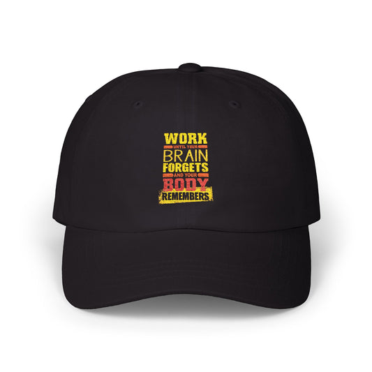 Work Brain Forgets Cap