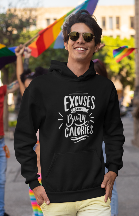Excuses Burn Calories Hoodie