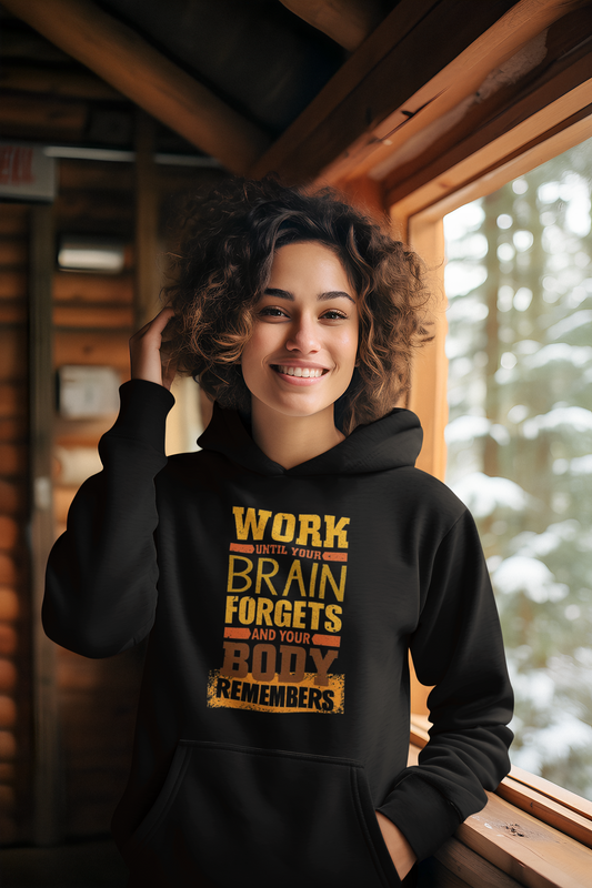 Cozy Motivational Hoodie